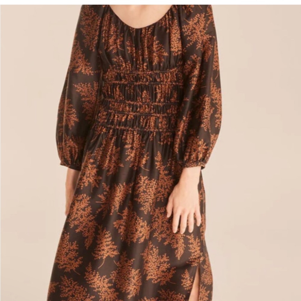 Rebecca Taylor Arden fern midi dress